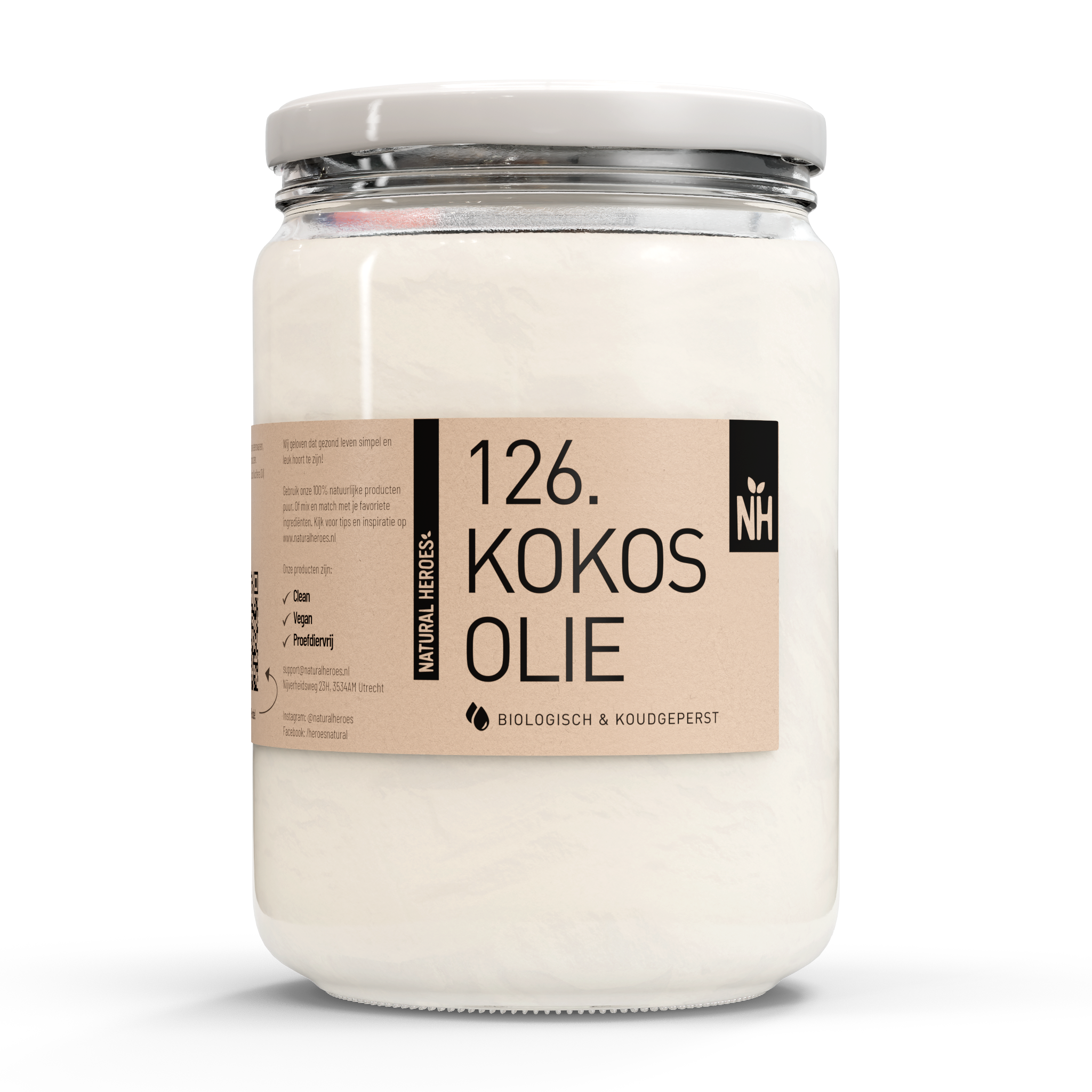 Kokosolie (Biologisch & Koudgeperst)