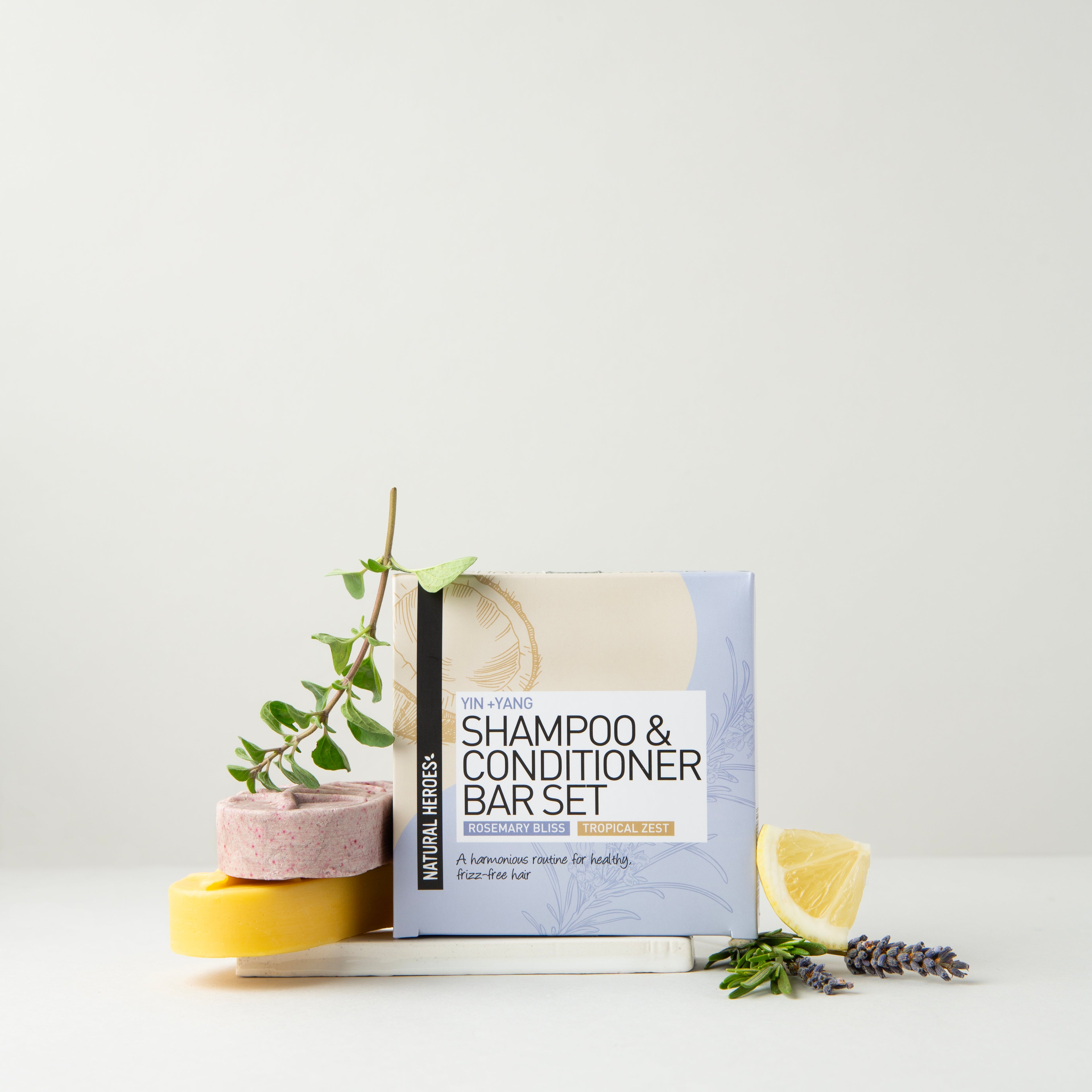 Shampoo & Conditioner Bar Set