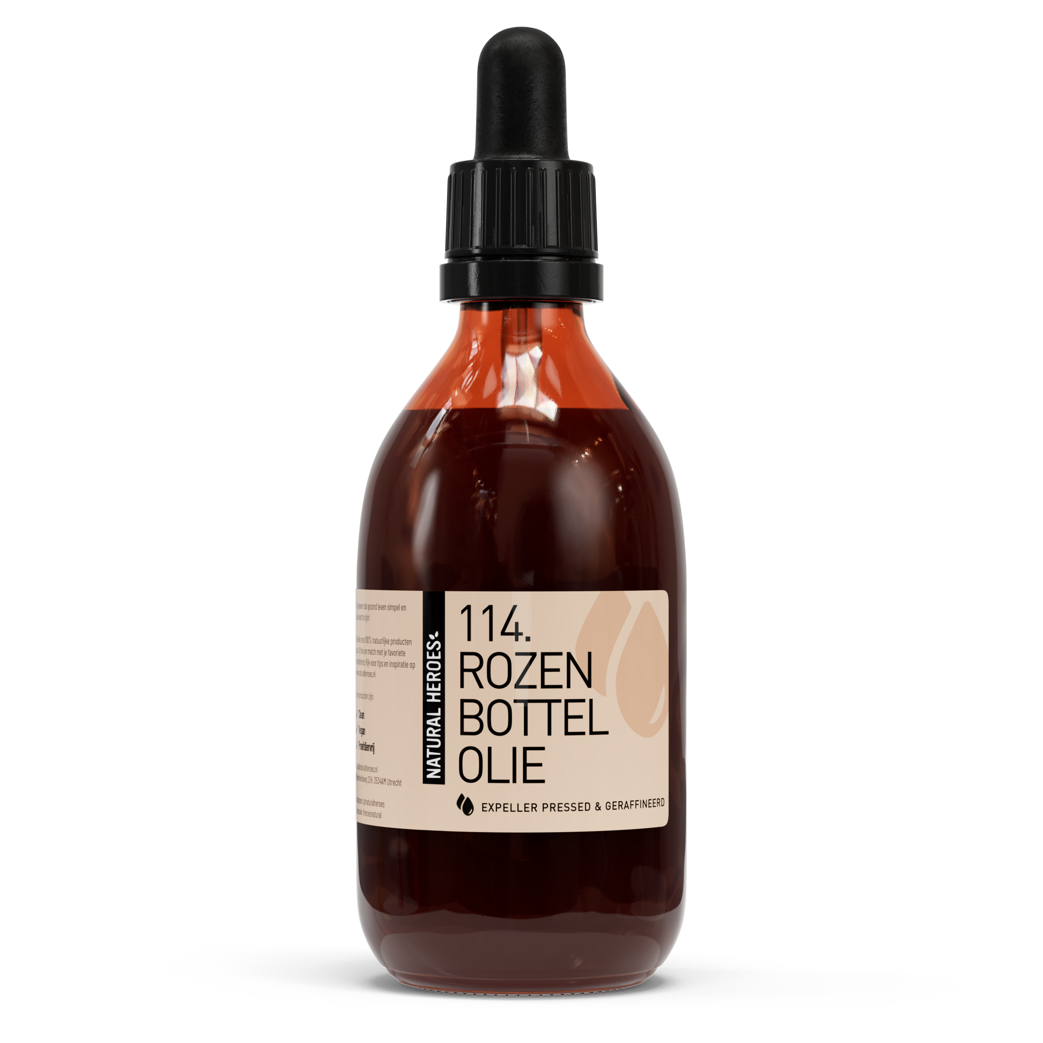 Rozenbottelolie (Expeller Pressed & Geraffineerd)